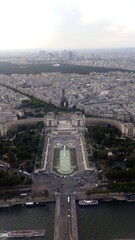 view from eiffel tower
