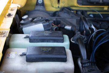 Details of truck engine