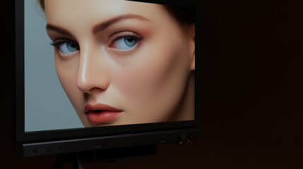 A realistic television background 