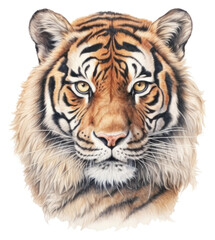 Obraz premium PNG Tiger wildlife drawing animal.