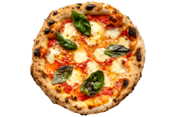 Delicious Italian pizza topped with mushrooms, bell peppers, and spinach, perfect for a healthy meal.