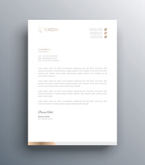 Official Business Letterhead template with various colors, creative modern letter head design template for your project. letterhead, letter head, Business letterhead design.