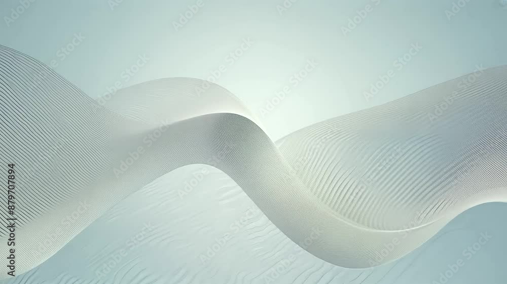 Poster seamless looping abstract lines background animation.