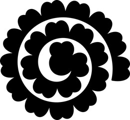 Rolled Flower Template 3D Flower