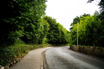 Empty road in Adare Villlage