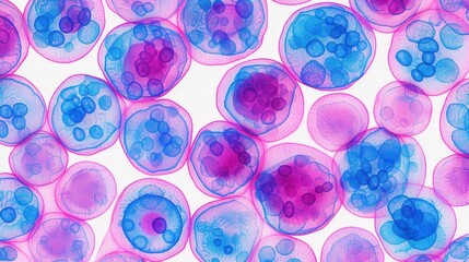 Microscopic View of Cells