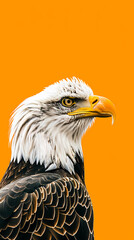 Obraz premium Eagle portrait close up