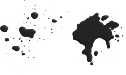 Black Paint Splash 3