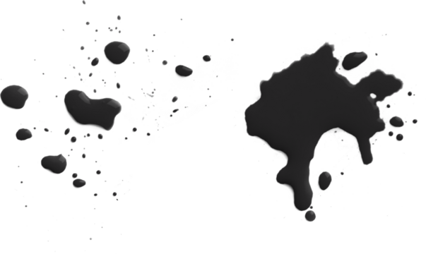 Black Paint Splash 3