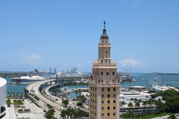 freedom tower downtown miami bayside seaport © ksenia