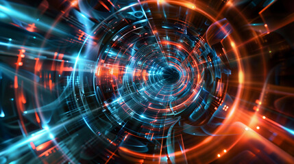 futuristic dark background
