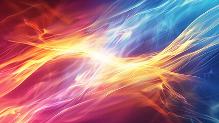 abstract background with fire
