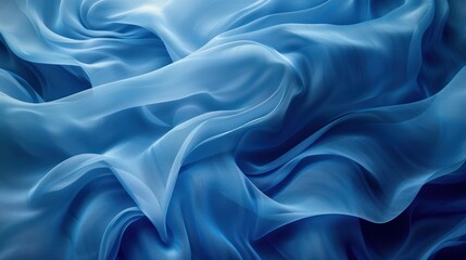 Obraz premium Abstract Blue Fabric Texture