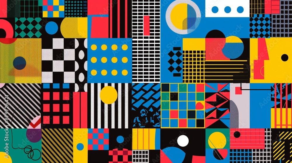 Aufkleber pixel patterns enhance modern graphic design by adding texture, depth, and unique appeal to digital 