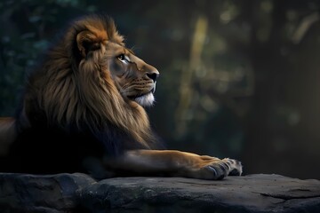 Obraz premium portrait of a lion