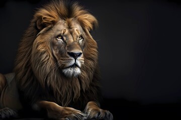Fototapeta premium portrait of a lion