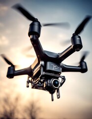 copter drone quadrocopter helicopter fly propeller digital technology professional aircraft camera