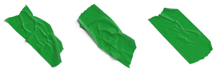 Green Wrinkled Masking Tape