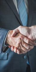 Aperto de Mão entre Executivos