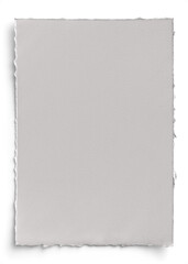 Pale Grey Deckled Edge A4 Paper 2