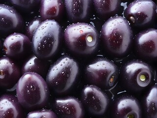 black plums