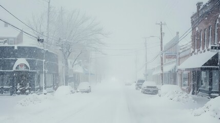 A blizzard shuts down schools and businesses, leaving communities to hunker down and wait out the storm