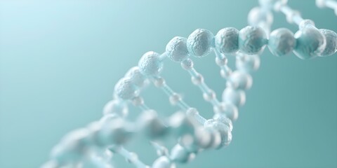 Glowing DNA helix representing health and beauty with collagen supplement. Concept Health & Beauty, DNA Helix, Collagen Supplement, Glowing Skin, Wellness