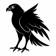 Harrier Black silhouette