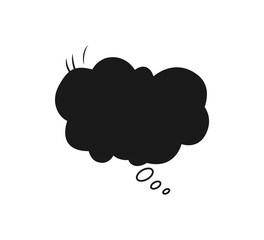 Collection of comic cartoon line bomb explosion silhouettes. Hand drawn cartoon explosion bomb effect, splash, smoke fun elements. Explosion speech bubble with text pow, boom, omg