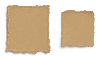 Sand Deckled Edge Square Paper