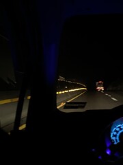 traffic at night