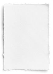 Obraz premium White Deckled Edge A4 Paper