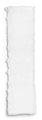 White Deckled Edge Strip Paper 3
