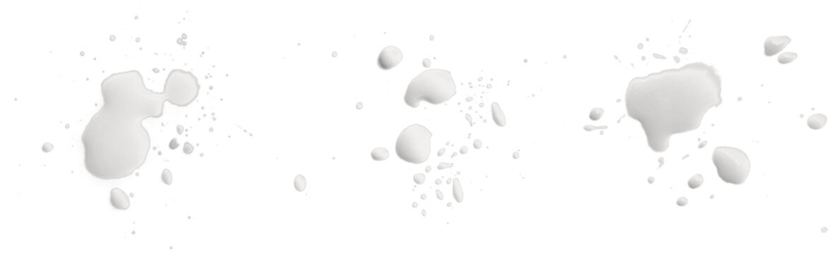 White Paint Splash