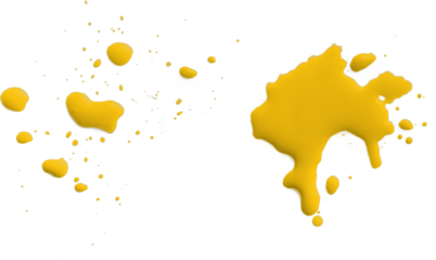 Yellow Paint Splash 3