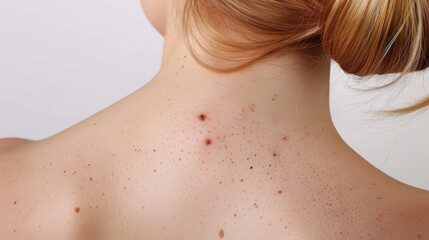 Fototapeta premium Freckles on Back