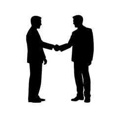 businessmen men handshake
 