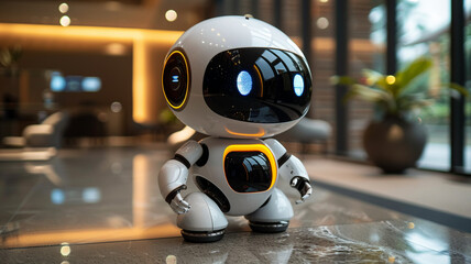 cute Mini robot, close-up