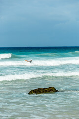 Ein entspannter Strandtag vor der Bucht von St Ives im wundersch&ouml;nen Cornwall - Vereinigtes K&ouml;nigreich