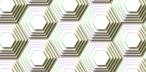 Abstract background with cubes. Modern geometric background. White ceramic brick tile.	