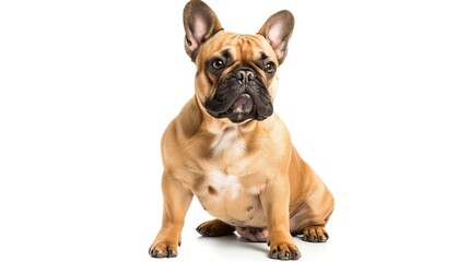 Obraz premium french bulldog sitting
