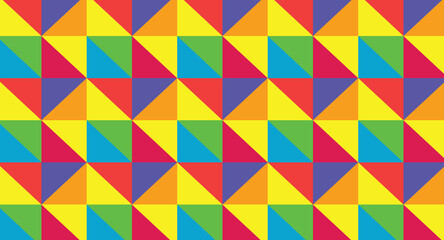 Abstract Geometric colorful Pattern background, seamless pattern, fabric, texture, Egypt, African art