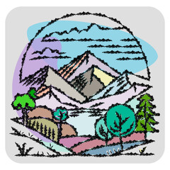 Paisaje del dia mundial salud ambiental