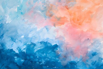 Fototapeta premium Abstract watercolor paint background colorful grunge texture for background, banner