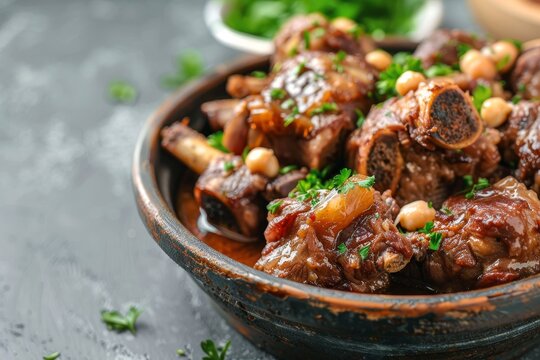 Brazilian cuisine specialty Oxtail dish