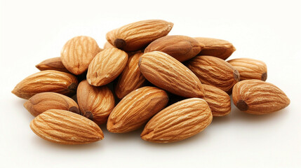 Fototapeta premium pile of almonds