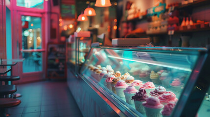 ice cream shop