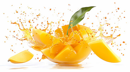 Juicy Mango Splash