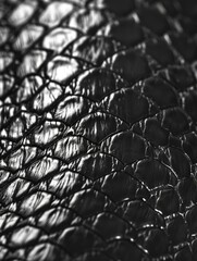 Fototapeta premium A close up shot of a snake's skin, highlighting its texture and patterns