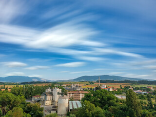 Obraz premium view of the city